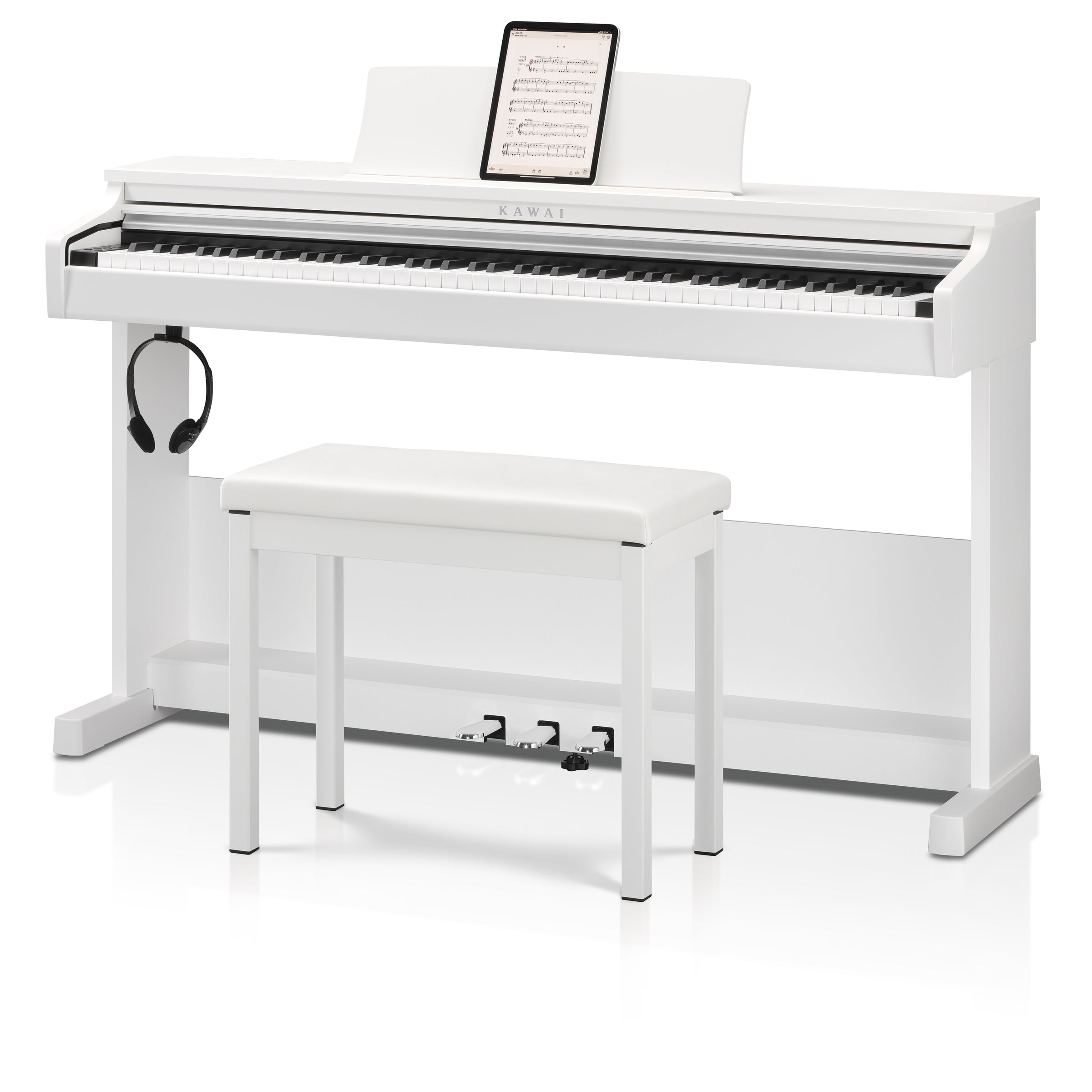 Kawai CX102 Upright Piano - Embossed White |  KAWAI |  PIANO-UPRIGHT |  Zoso Music