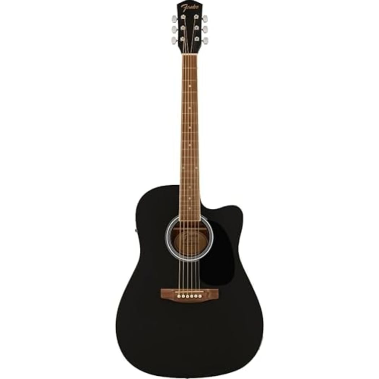 Fender FA-25 Dreadnought Acoustic Guitar, Black