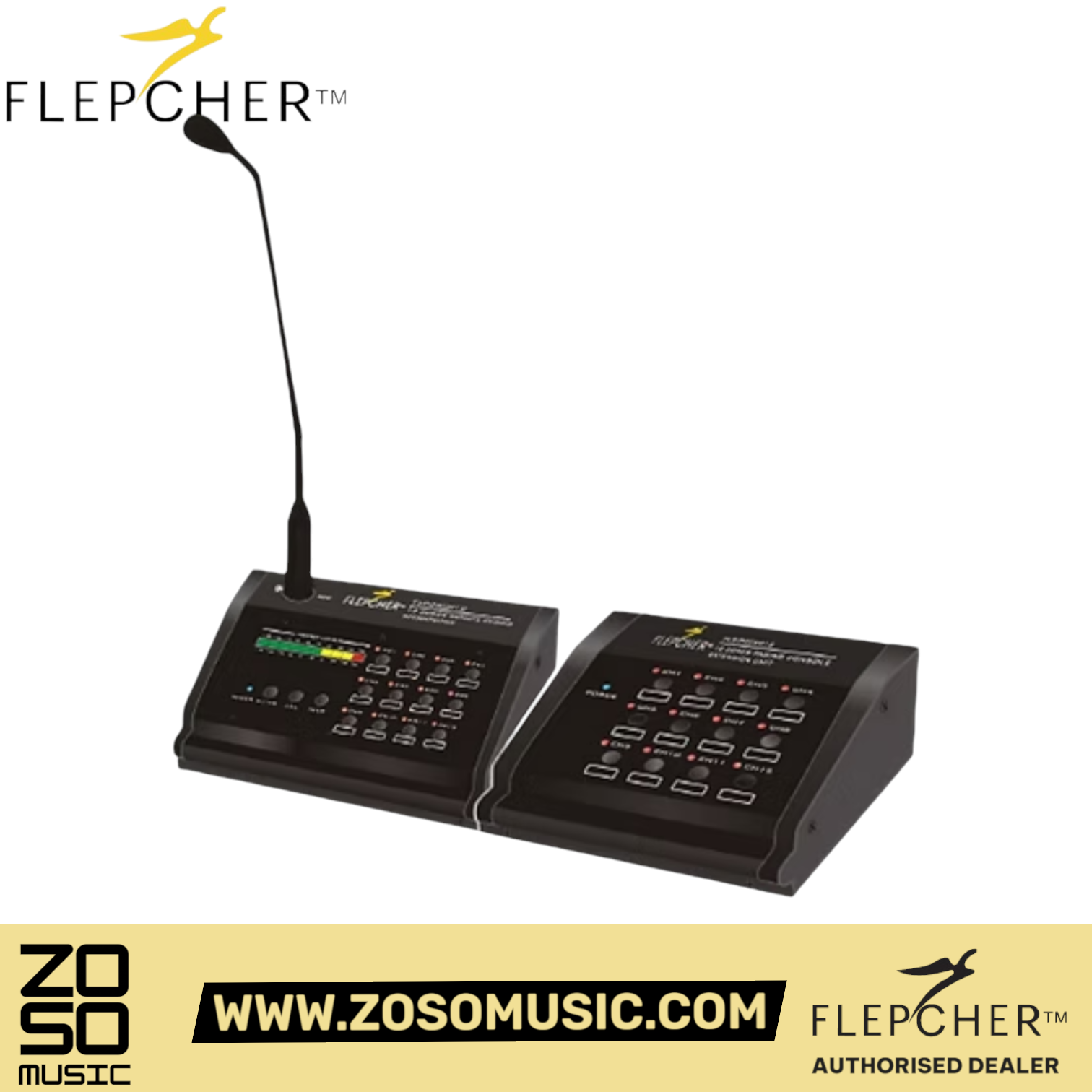 Flepcher PMCE 012 12 Zones PMC012 Extension Unit | Zoso Music Sdn Bhd