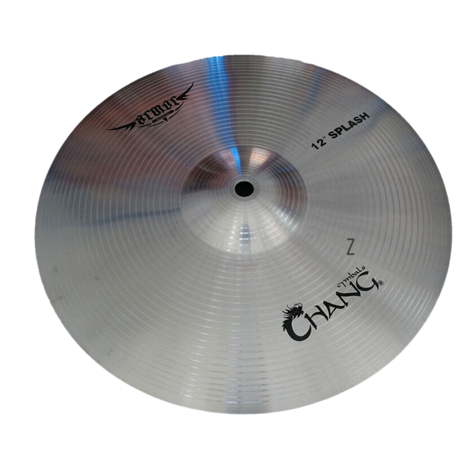 CHANG ALL-12S 12 INCHES SPLASH CYMBAL MADE BY ALLOY SILVER COLOR