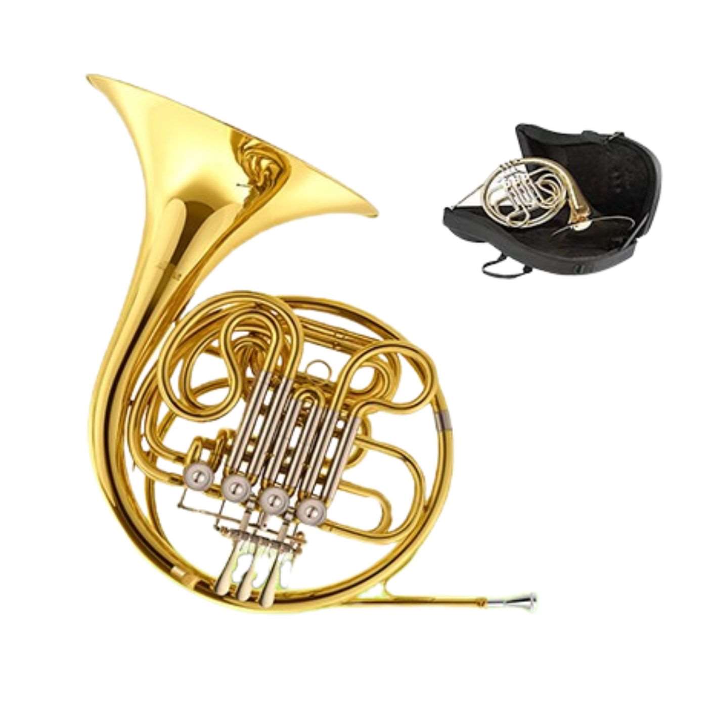 Antigua Eldon EFH211LQ French Horn With Case Student Model