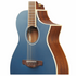 Ibanez AEWC12 PMF Acoustic-Electric Guitar, Prussian Blue Metallic Flat