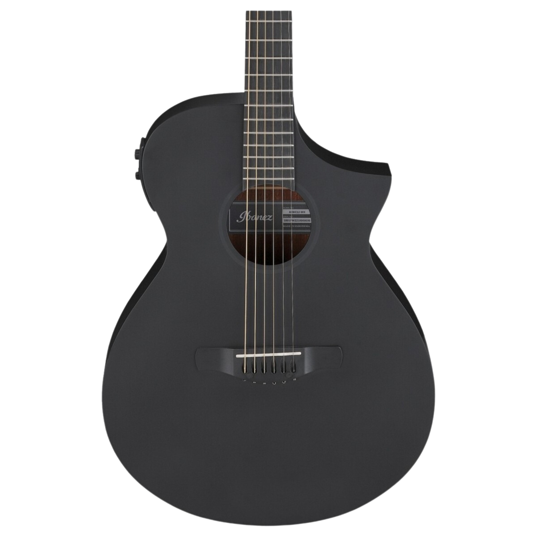 Ibanez AEWC13-WK Acoustic-Electric Guitar, Weathered Black |  IBANEZ |  ACOUSTIC GUITAR |  Zoso Music