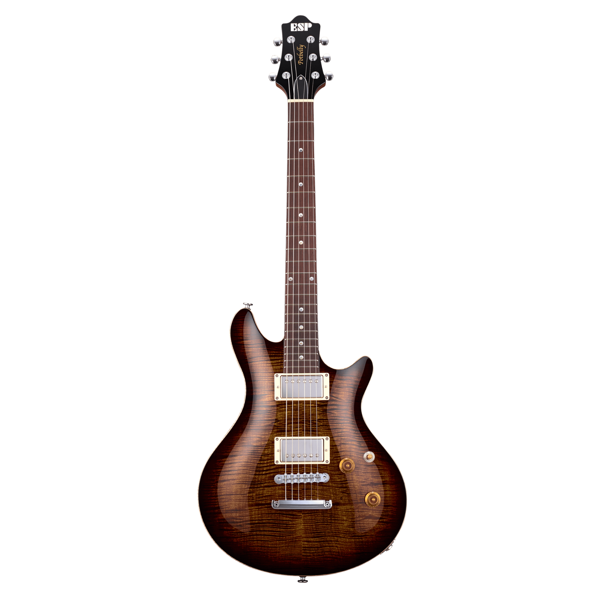 ESP Potbelly Electric Guitar - Tiger Eye Sunburst |  ESP |  ELECTRIC GUITAR |  Zoso Music