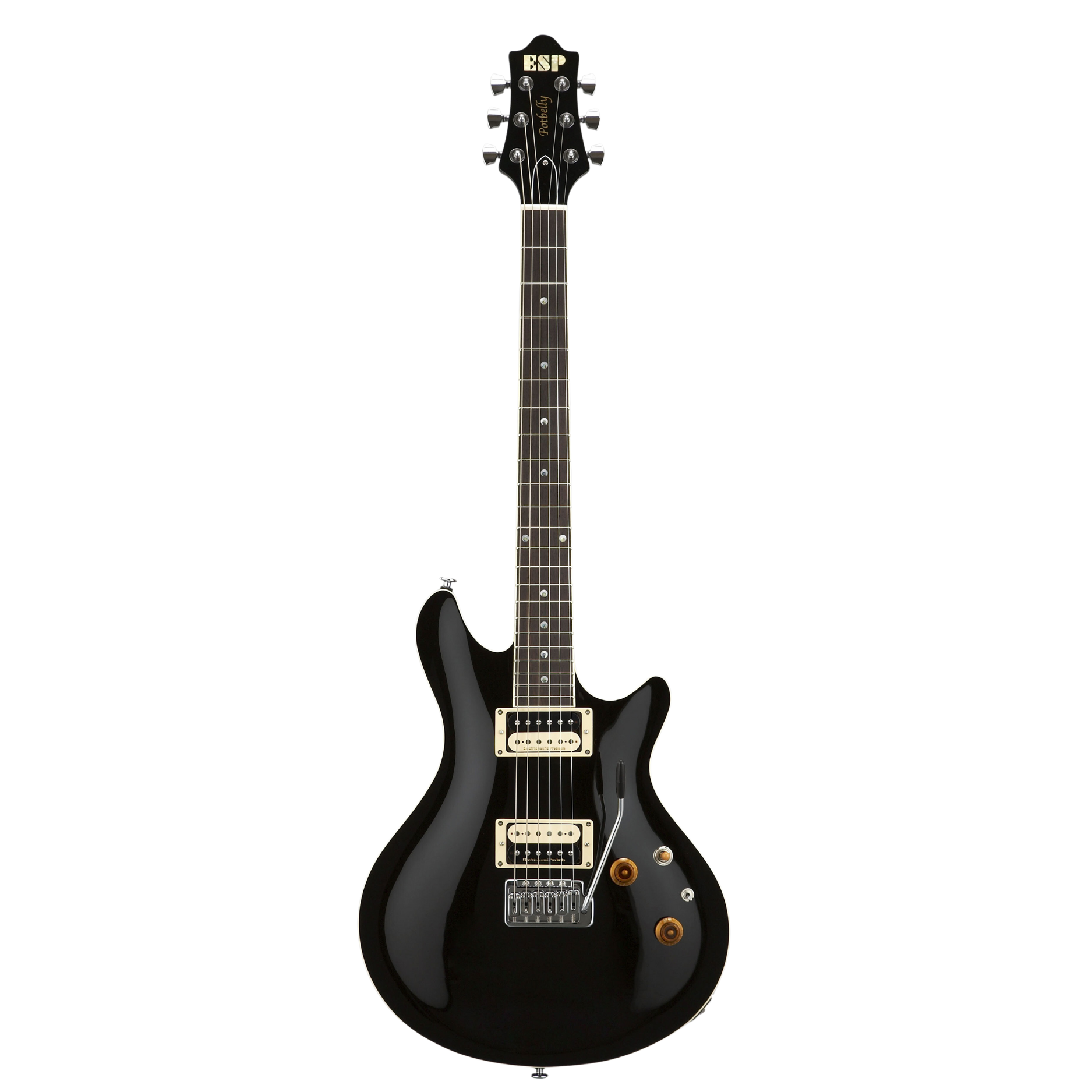 ESP Potbelly-STD Electric Guitar - Black (POTBELLYSTD) |  ESP |  ELECTRIC GUITAR |  Zoso Music