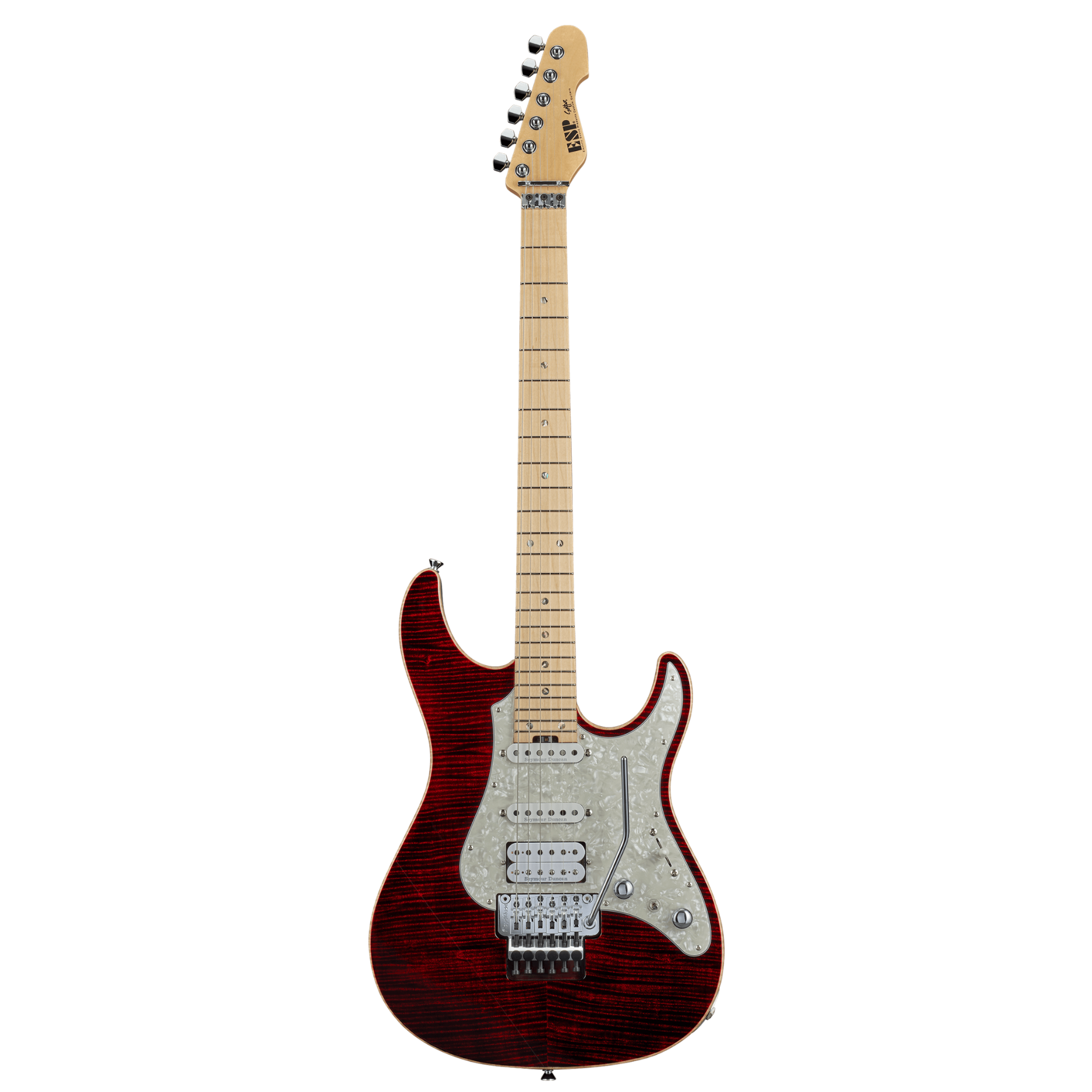 ESP Snapper-CTM24-FR/M - Black Cherry with Red Pearl Black (SNAPPERCTM24FRM)