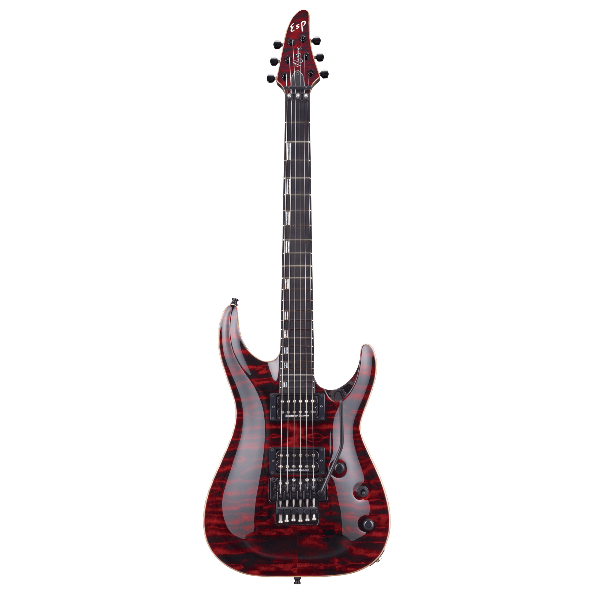 ESP Horizon-CTM NT/QM - Black Cherry with Red Pearl Black (HORIZONCTMNTQM)