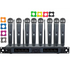 Phenyx Pro Best Budget Wireless PTU-6000 8-channel UHF Wireless Microphone System, 8x Hanheld Dynamic Microphones | Zoso Music Sdn Bhd