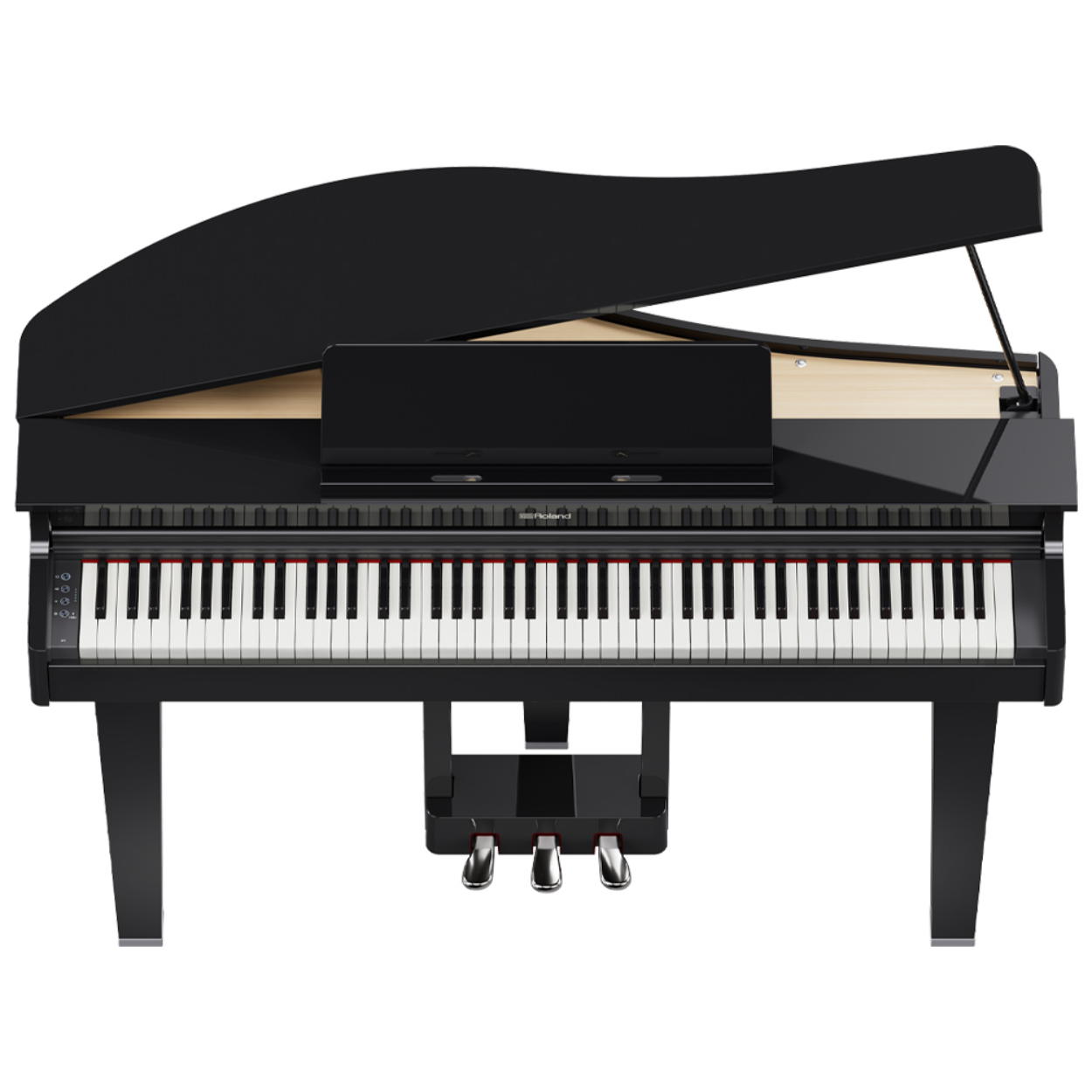 Roland GP-3 Digital Grand Piano - Polished Ebony Finish Zoso Music