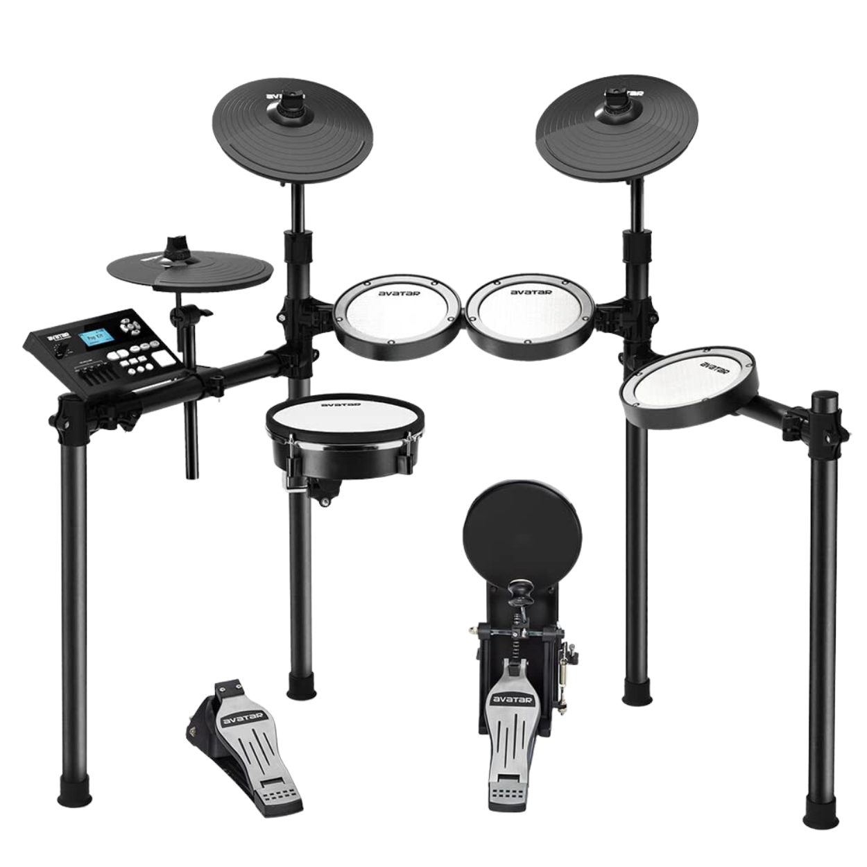 AVATAR SD61-5 8-Piece Mesh Kit Electric Drum Set - Zoso Music