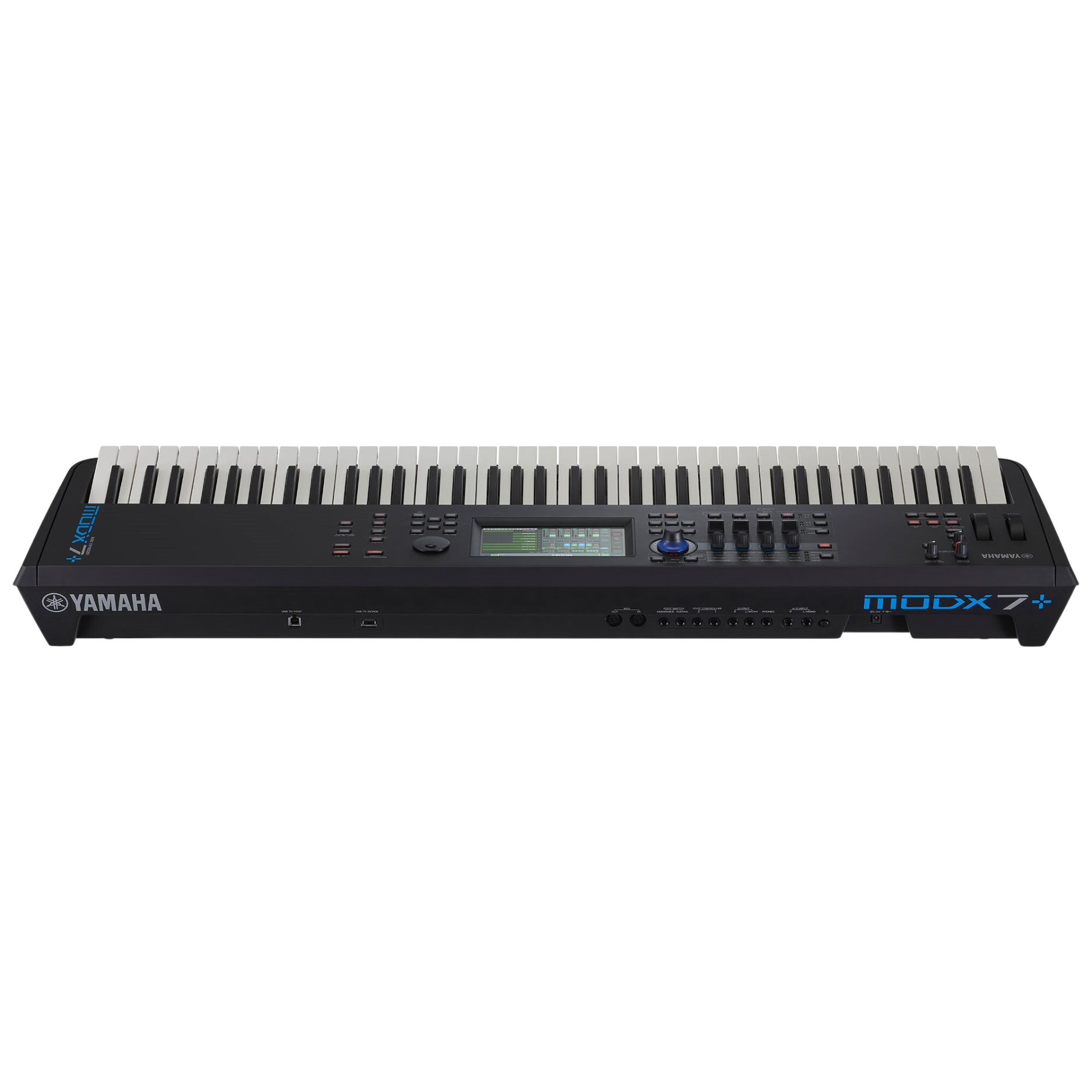 Yamaha MODX7+ 76 Semi-weighted Key Synthesizer with Yamaha ORIGINAL Padded Bag |  YAMAHA MUSIC |  SYNTHESIZER |  Zoso Music