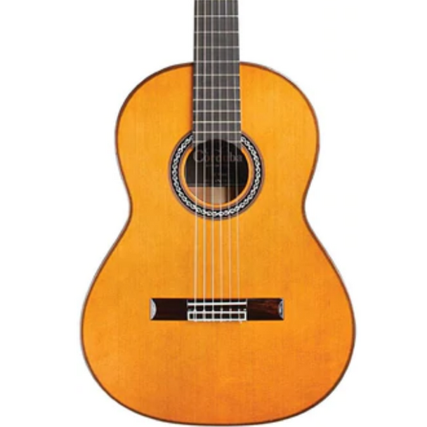 Cordoba C9 Parlor 7/8 Classical Guitar - Solid Canadian Cedar Top, Solid African Mahogany Back & Sides, With Cordoba Polyforam Guitar Case - Full Solid