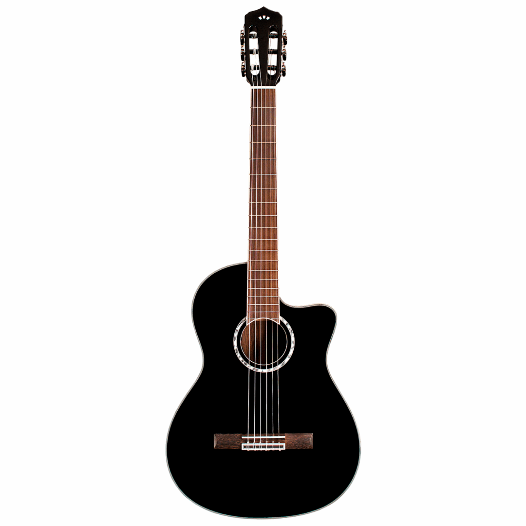 Cordoba Fusion 5 Classical Guitar - Jet Black with Gator Guitar Case