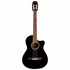 Cordoba Fusion 5 Classical Guitar - Jet Black with Gator Guitar Case