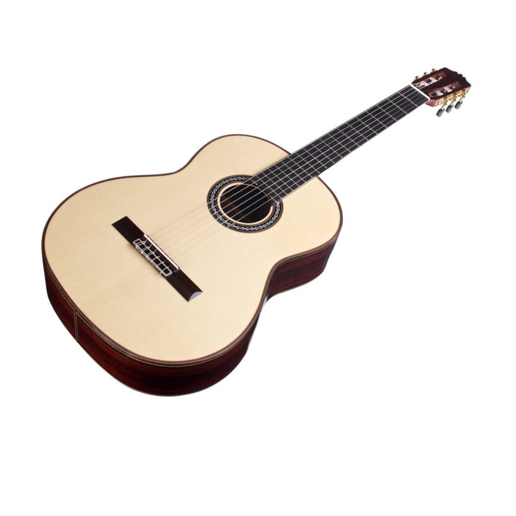 Cordoba C10 Crossover Nylon String Acoustic Guitar - Solid European Spruce Top, Solid Rosewood Back & Sides