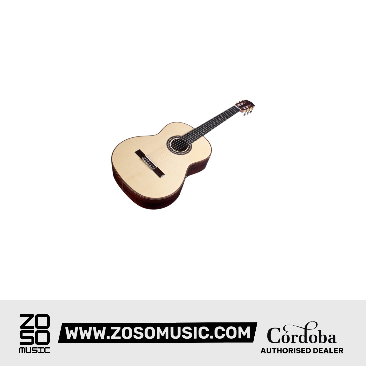 Cordoba C10 Crossover Nylon String Acoustic Guitar - Solid European Spruce Top, Solid Rosewood Back & Sides |  CORDOBA |  ACOUSTIC GUITAR |  Zoso Music