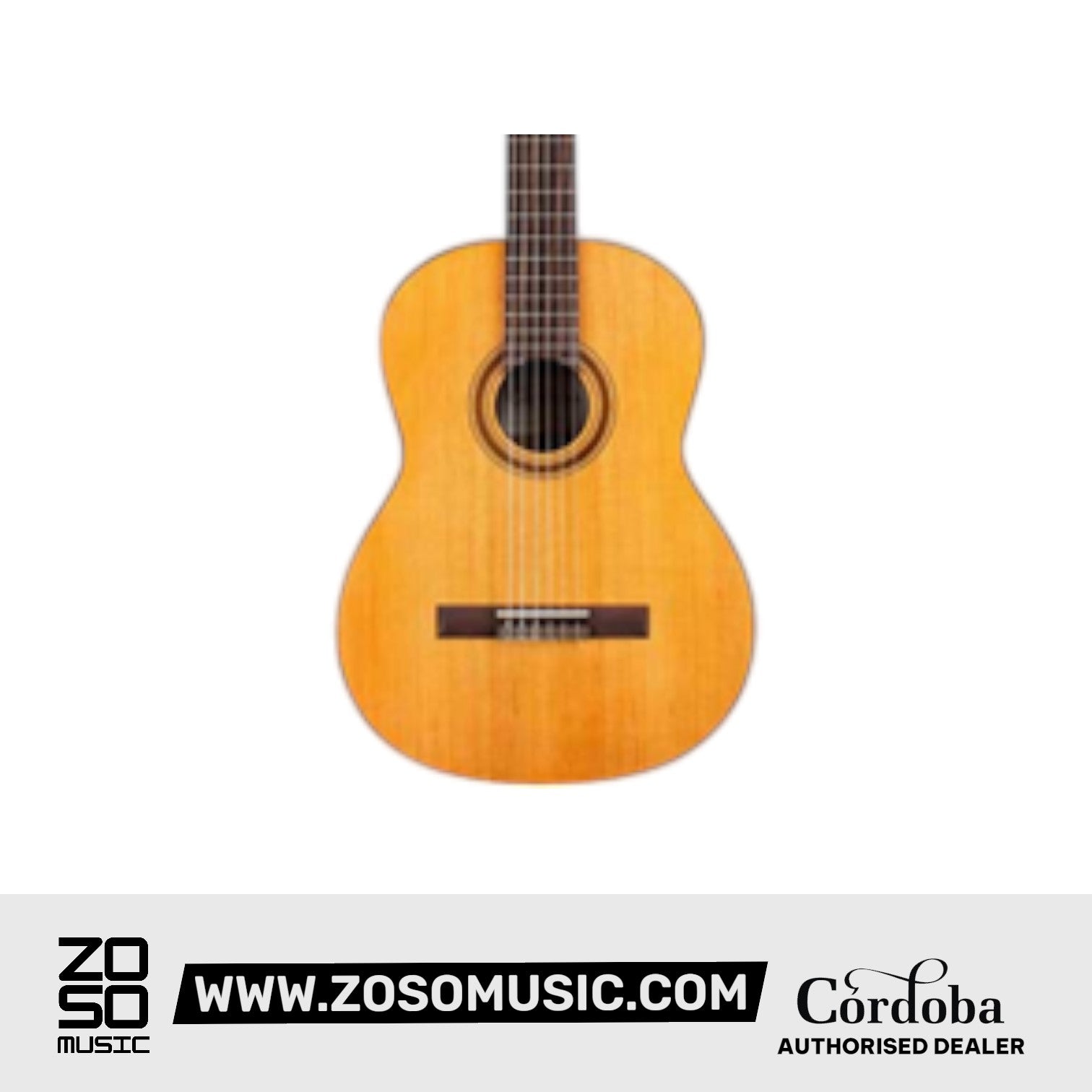 Cordoba Cadete 3/4 size Classical Guitar - Solid Canadian Cedar Top, Mahogany Back & Sides, Beginners Classical Guitar, Best For Traveling |  CORDOBA |  CLASSICAL GUITAR |  Zoso Music