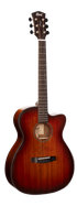 Cort CORE-OC All Blackwood Acoustic Guitar With Bag Open Pore Light Burst | CORT , Zoso Music