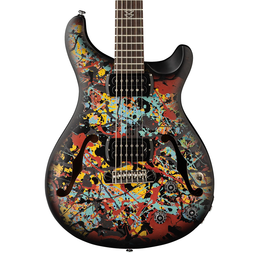 PRS SE Ed Sheeran Hollowbody I Piezo Baritone Electric Guitar - Cosmic Splash | Zoso Music Sdn Bhd