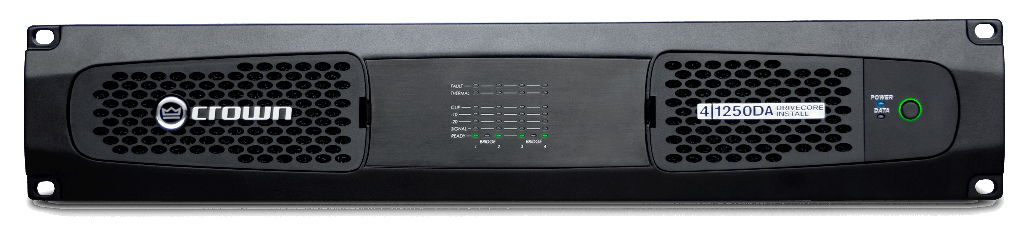 Crown DCi 4|1250DA 1250W Power Amplifier With Dante ( DCi-4|1250DA / DCi4|1250DA )
