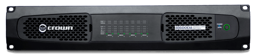 Crown DCi 8|600DA Dante Power Amplifier ( DCi-8|600DA / DCi8|600DA )