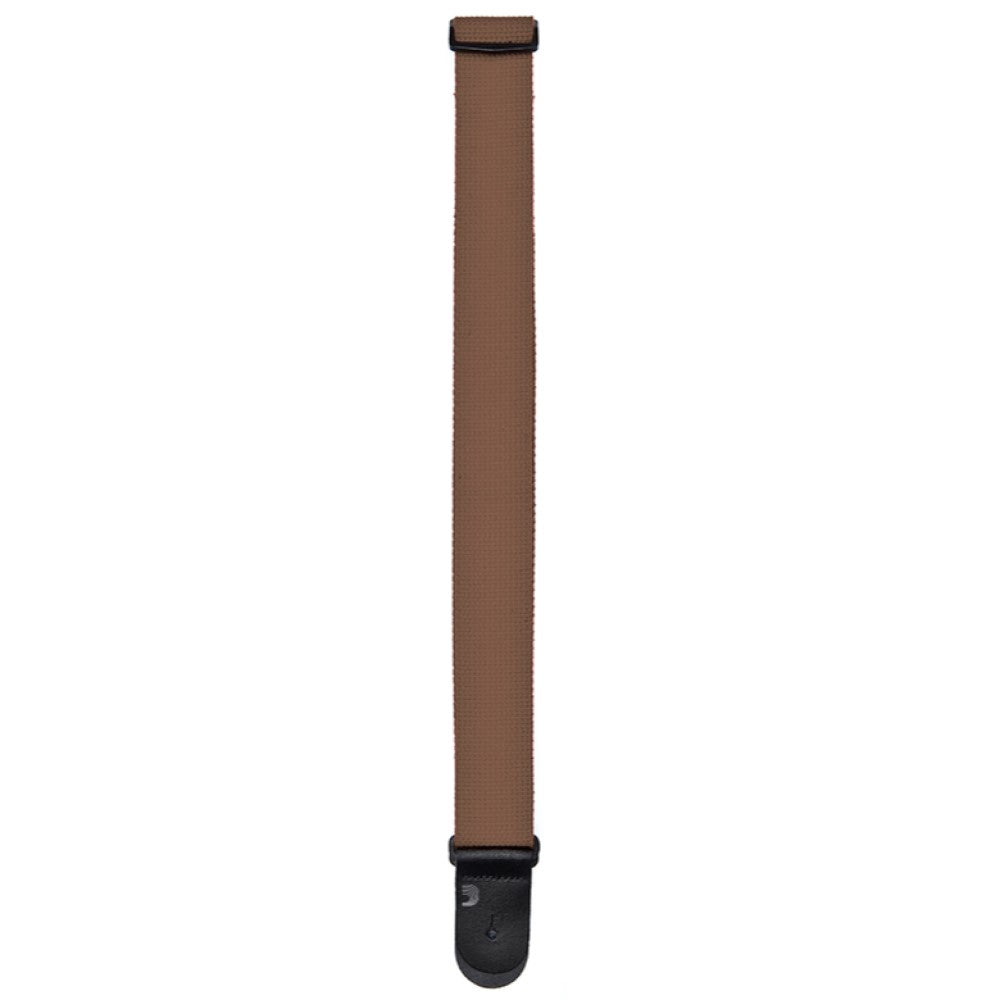 D’addario 50ct04 Cotton Guitar Strap, Brown |  D'ADDARIO |  STRAP |  Zoso Music