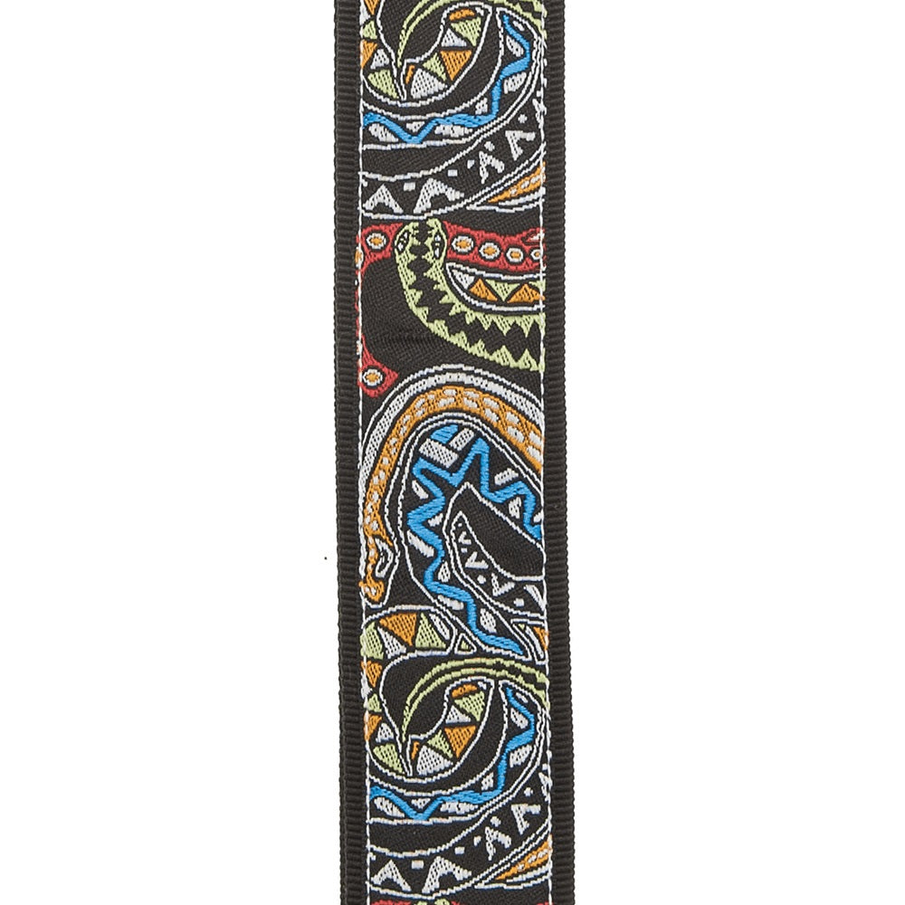 D’addario 50JS04 Joe Satriani Signature Woven Guitar Strap, Snakes Mosaic |  PLANET WAVES |  STRAP |  Zoso Music