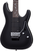 SCHECTER DAMIEN PLATINUM 6 FLOYD ROSE ELECTRIC GUITAR SATIN BLACK (1183) MADE IN KOREA, SCHECTER, ELECTRIC GUITAR, schecter-electric-guitar-damienplatinum6-fr-sbk, ZOSO MUSIC SDN BHD