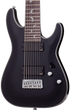 SCHECTER DAMIEN PLATINUM 8 SBK ELECTRIC GUITAR (1187) MADE IN KOREA, SCHECTER, ELECTRIC GUITAR, schecter-electric-guitar-damienplatinum8-sbk, ZOSO MUSIC SDN BHD