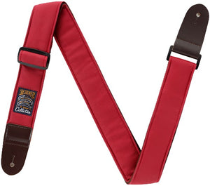 Ibanez Dcs50-wr Designer Collection Guitar Strap, Wine Red | Zoso Music Sdn Bhd