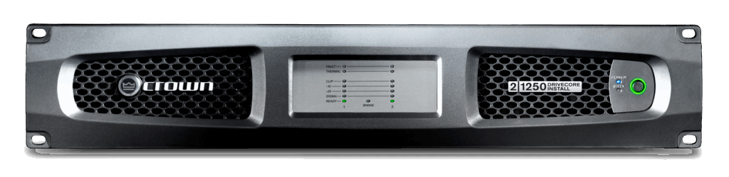 Crown DCi 2|1250 Two-Channel, 1250W @ 4Ω Analog Power Amplifier, 70V/100V ( DCi-2|1250 / DCi2|1250 )