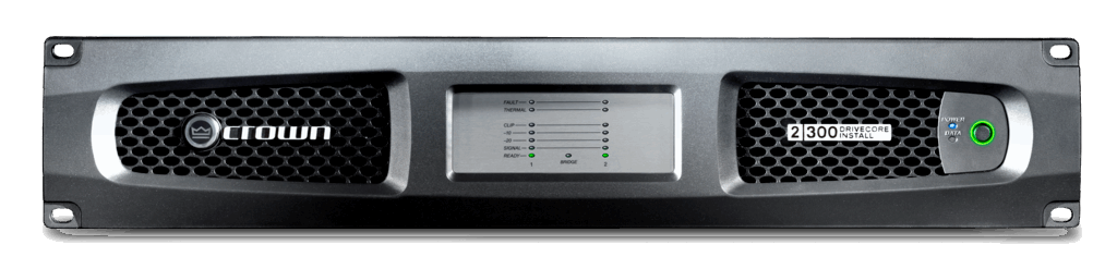 Crown DCi 2|300 Two-Channel, 300W @ 4Ω Analog Power Amplifier, 70V/100V ( DCi-2|300 / DCi2|300 )