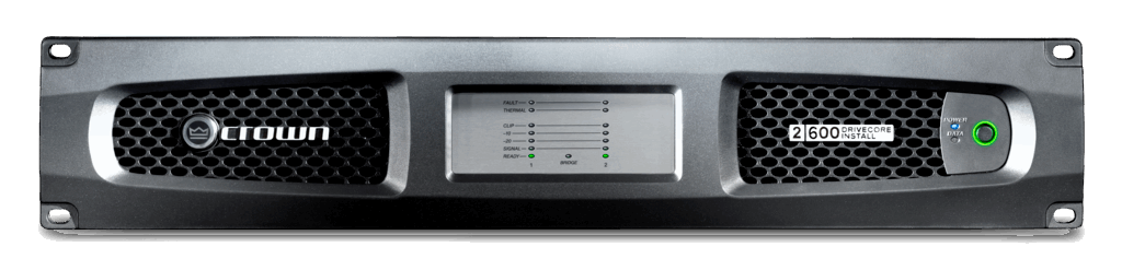 Crown DCi 2|600 Two-Channel, 600W @ 4Ω Analog Power Amplifier; 70V/100V ( DCi-2|600 / DCi2|600 )
