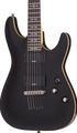 SCHECTER DEMON-6 ELECTRIC GUITAR - AGED BLACK SATIN (3660) MADE IN INDONESIA, SCHECTER, ELECTRIC GUITAR, schecter-electric-guitar-demon6-abs, ZOSO MUSIC SDN BHD