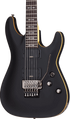 SCHECTER DEMON-6 FR ELECTRIC GUITAR (3661)- AGED BLACK SATIN MADE IN INDONESIA, SCHECTER, ELECTRIC GUITAR, schecter-electric-guitar-demon6-fr-abs, ZOSO MUSIC SDN BHD