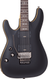 SCHECTER DEMON-6 FR LEFT-HANDED ELECTRIC GUITAR (3666) AGED BLACK SATIN MADE IN INDONESIA, SCHECTER, ELECTRIC GUITAR, schecter-electric-guitar-demon6-fr-lh-abs, ZOSO MUSIC SDN BHD