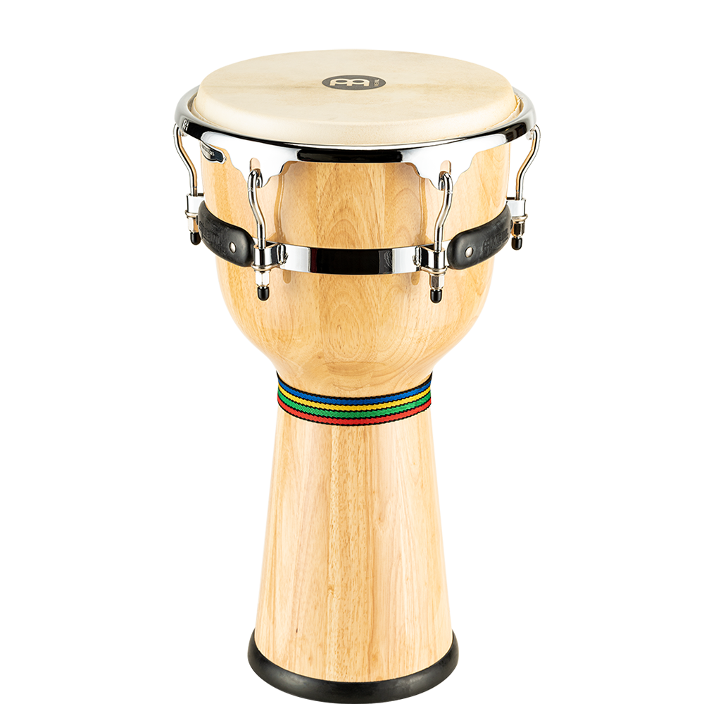 Meinl Percussion DJW3NT 12" Floatune Series Wood Djembe, Natural | Zoso Music Sdn Bhd