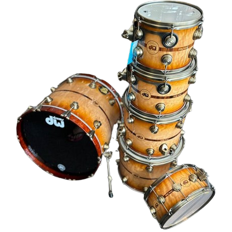 DW USA 50th Anniversary Limited Edition 6-Piece Collector Shell Pack |  DW |  DRUM HEAD |  Zoso Music