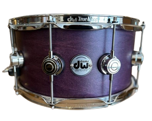 DW USA Collector's All-Maple 6.5"x14" Snare Drum, Satin Oil Lavender, Chrome HW | Zoso Music Sdn Bhd
