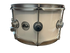 DW USA Collector's All-Maple 7"x13" Snare Drum, Lacquer Custom Solid White, Satin Chrome HW | Zoso Music Sdn Bhd