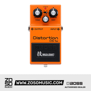 Boss DS-1W Waza Craft Distortion Pedal |  BOSS |  EFFECTS |  Zoso Music