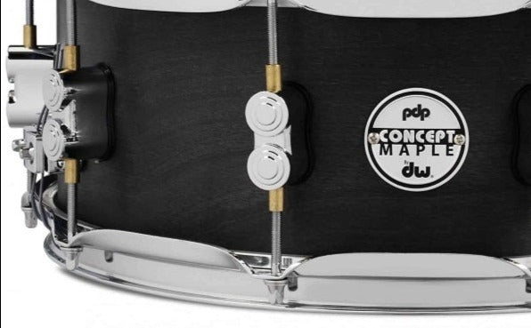 DW PDP Concept Black Wax All-Maple 5.5
