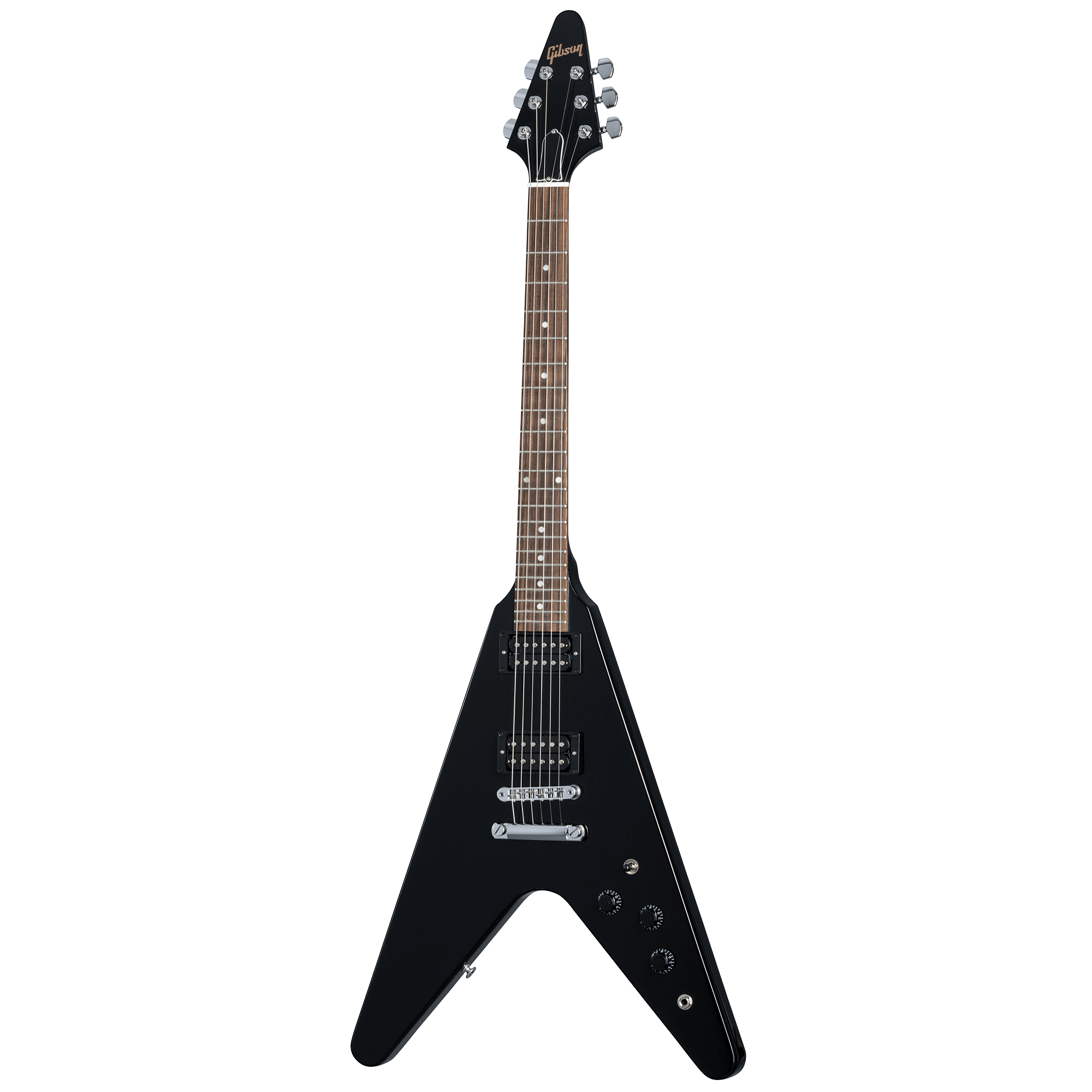 Gibson 80s Flying V Solidbody Electric Guitar - Ebony