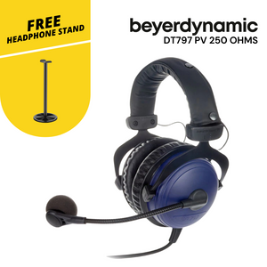 BEYERDYNAMIC DT797 PV 250 OHMS HEADSET WITH CONDENSER MICROPHONE CLOSED BACK |  BEYERDYNAMIC |  HEADPHONE |  Zoso Music