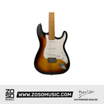 Zoso Music Deviser L-G2 sunburst solidbody electric guitar with roasted maple neck and SSS pickup configuration