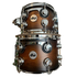 DW USA Collector's All-Maple 6-Pc Shell Pack, Satin Specialty Honey to Ebony Burst |  DW |  DRUM-SNARE DRUM |  Zoso Music