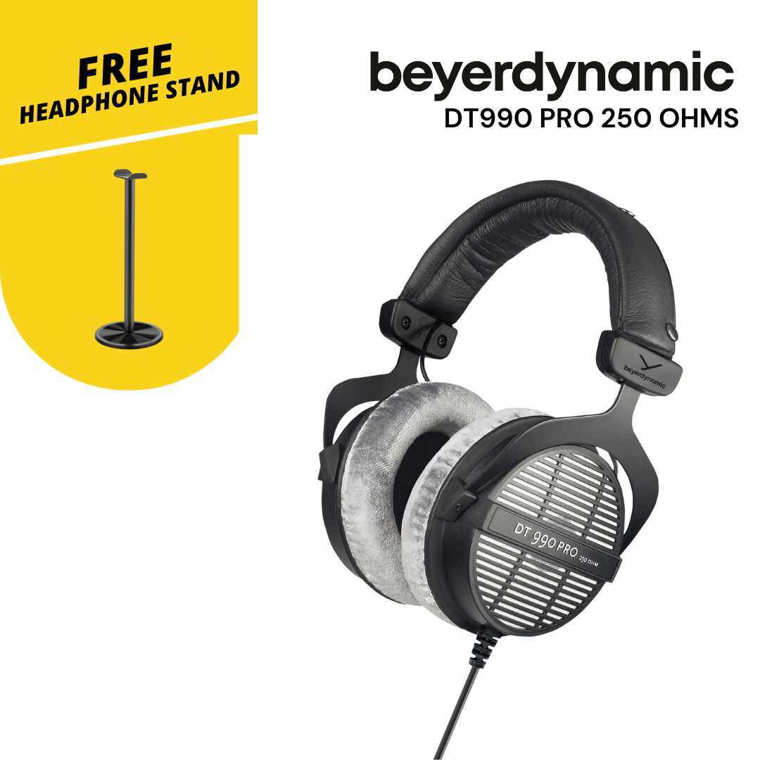 Beyerdynamic Dt990 Pro 250 Ohms Studio Headphones For Mixing & Mastering Open Back