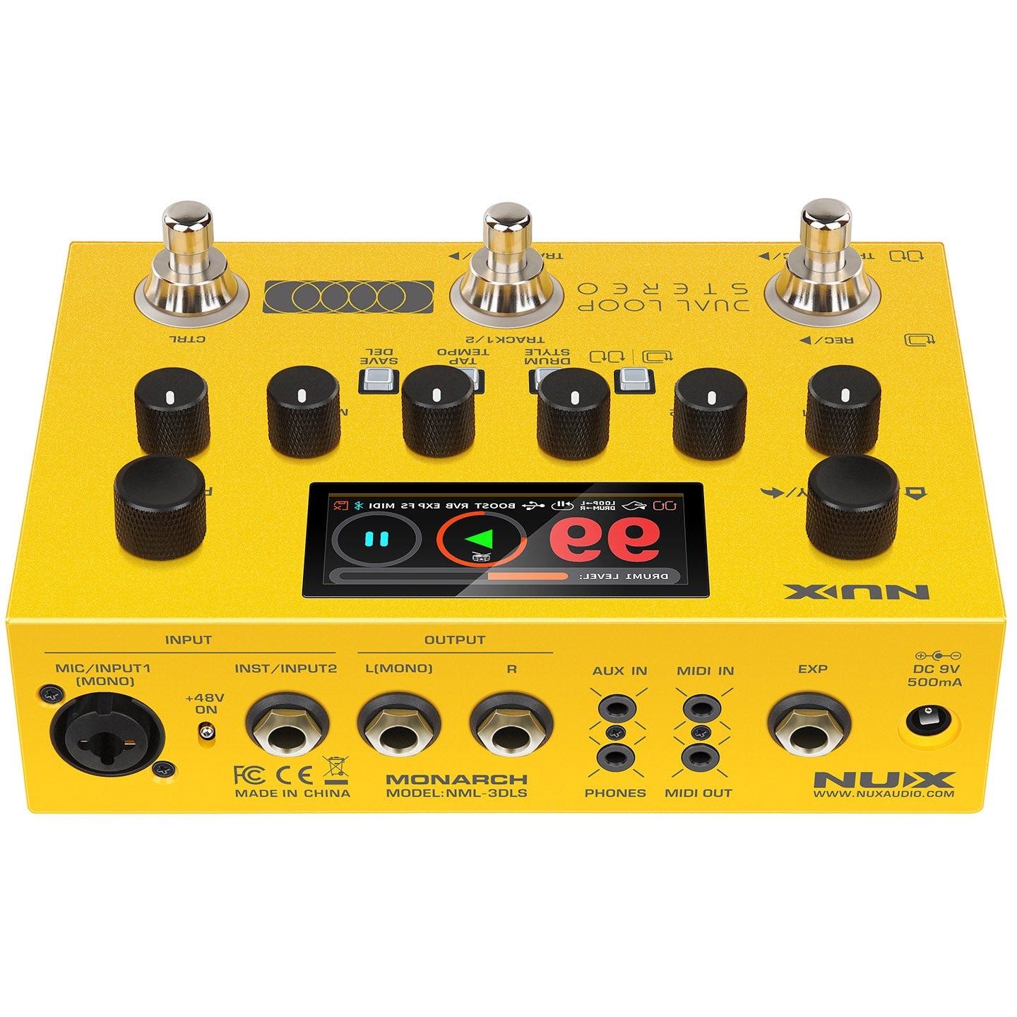 NUX NML-3DLS Dual Loop Stereo Pedal