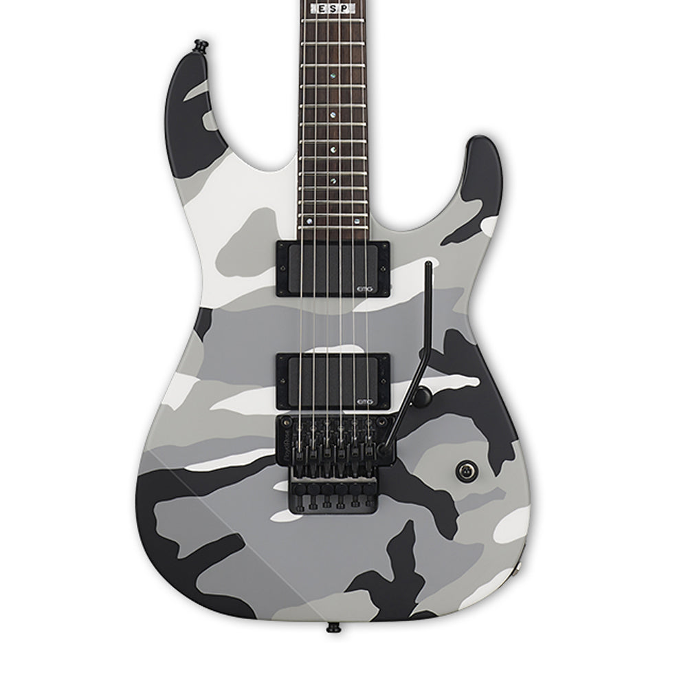 ESP E-II M-II Neck Thru Electric Guitar - Urban Camo [Made in Japan]