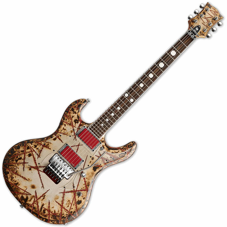 ESP Japan E-II Richard Z. Kruspe Signature RZK-I - Burnt [MIJ]